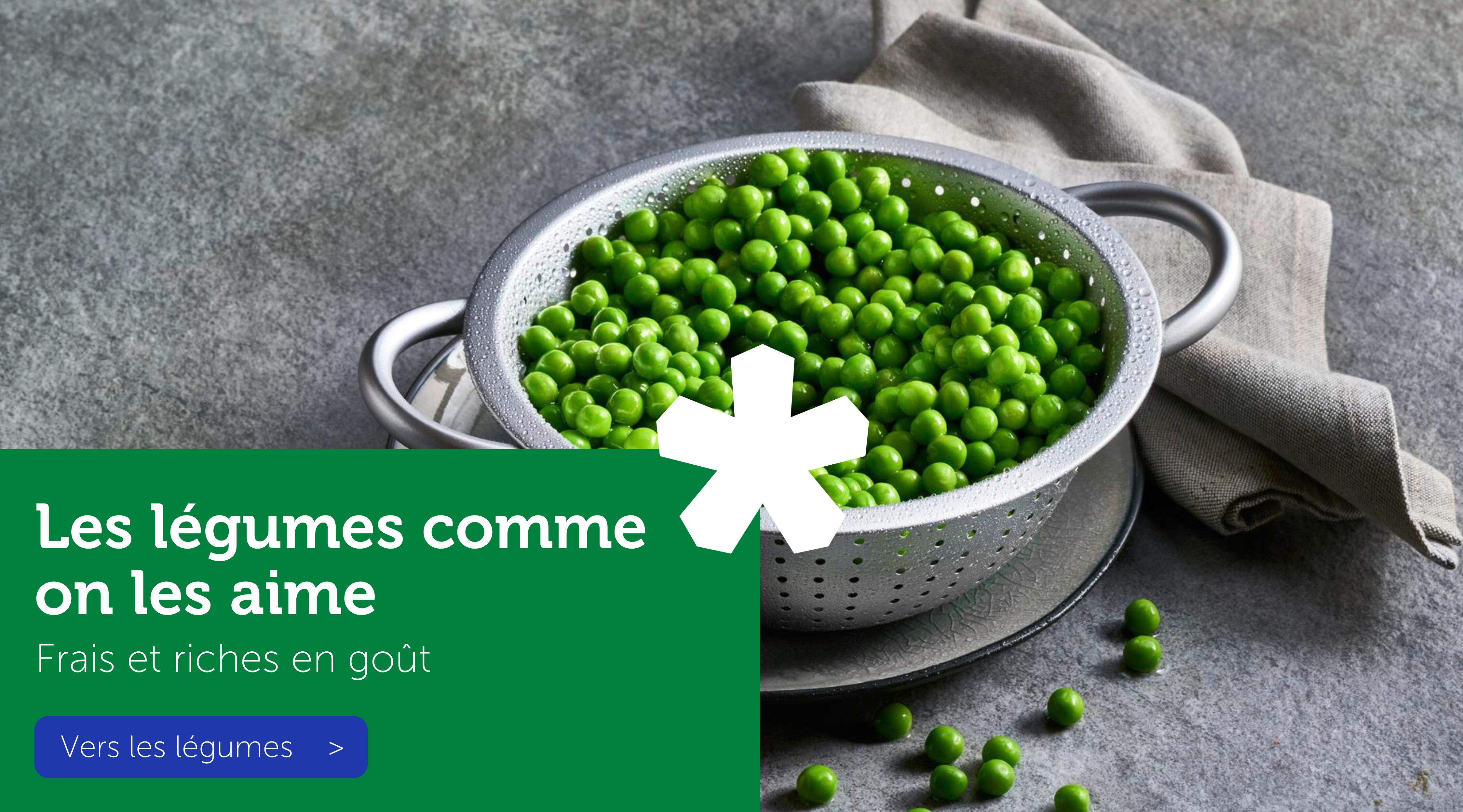 Les légumes comme on les aime